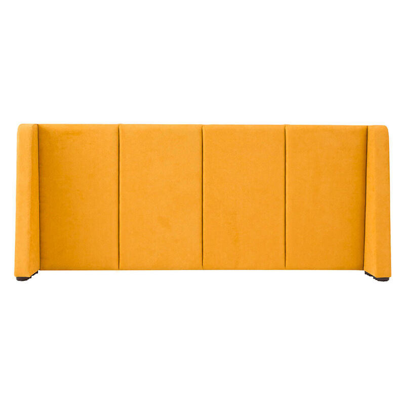 Cabecera King Size Dicasa Milan Mostaza image number null