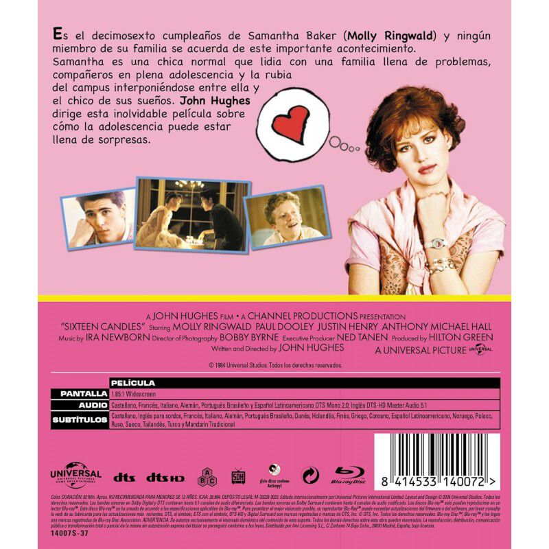 Diecis&eacute;is Velas (edici&oacute;n 2024) [blu-ray] (1984)... image number null