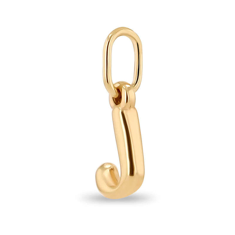 Dije De Oro Amarillo De 10K (Letra J) Sin Caden... image number null