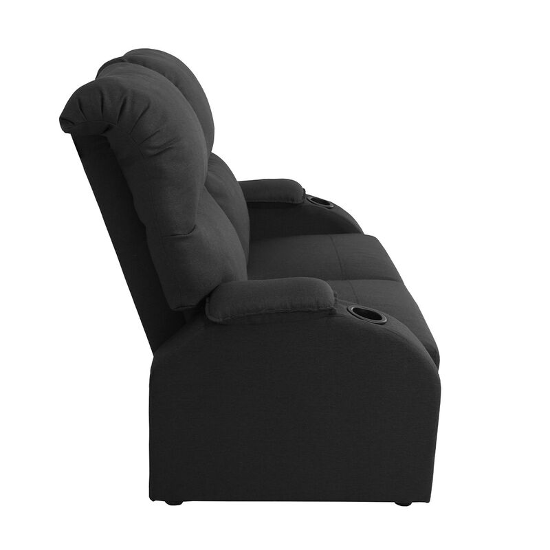 Love Seat Reclinable Soport Con Portavasos - So... image number null