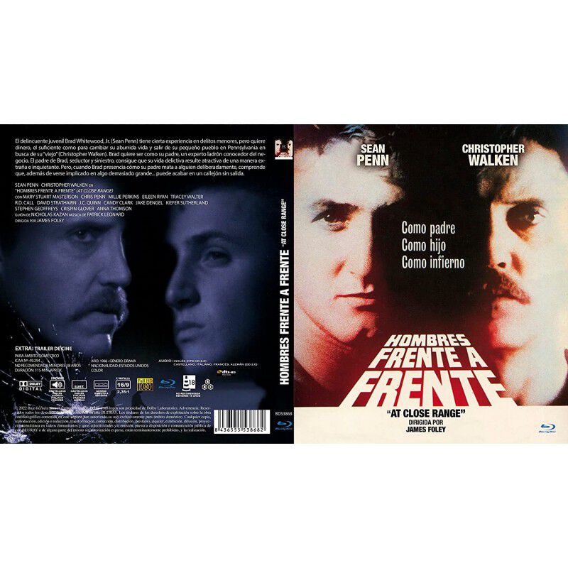 Hombres Frente A Frente Blu-ray. 1986 Hombres F... image number null