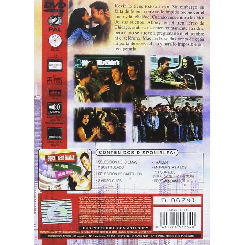 En Busca De Un Beso Salvaje (On the Line) [DVD] image number null