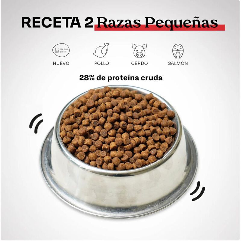 Maka Receta 2 Adulto Raza Peque&ntilde;a 4 kg,Original... image number null