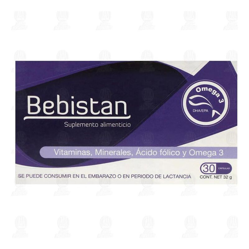Bebistan Suplemento Alimenticio 30 Capsulas image number null