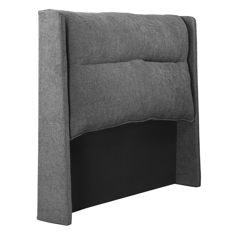 Cabecera Matrimonial Dicasa Becca Gris Shadow image number null