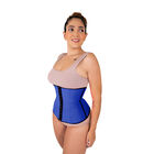 Cinturilla Faja Térmica 3 Capas Licra Látex Algodón Azul XCH