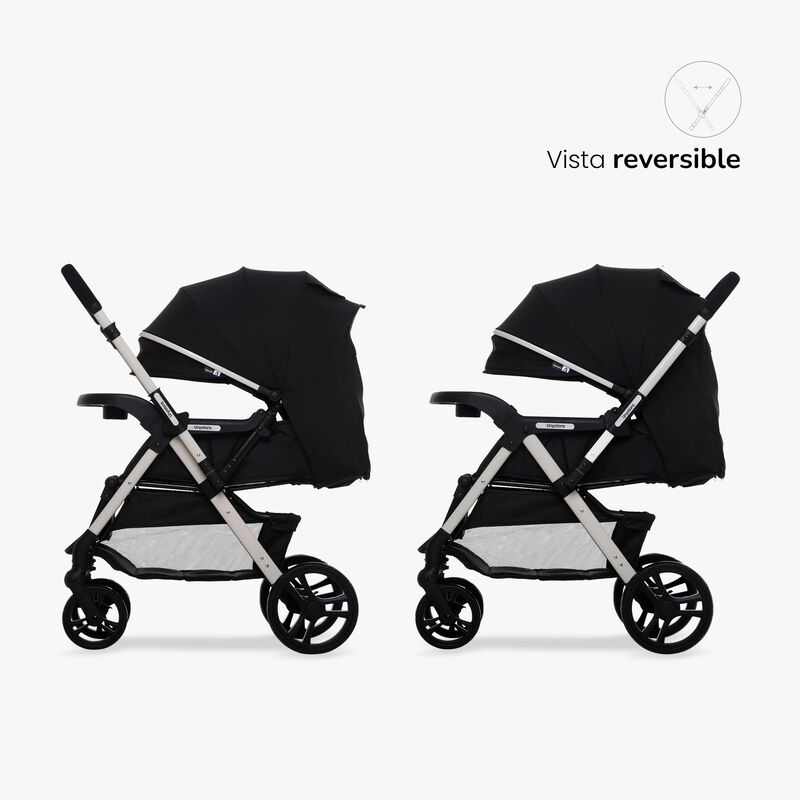 CARRIOLA CON PORTABEBE UNYOTONS K8 NEGRO REVERS... image number null