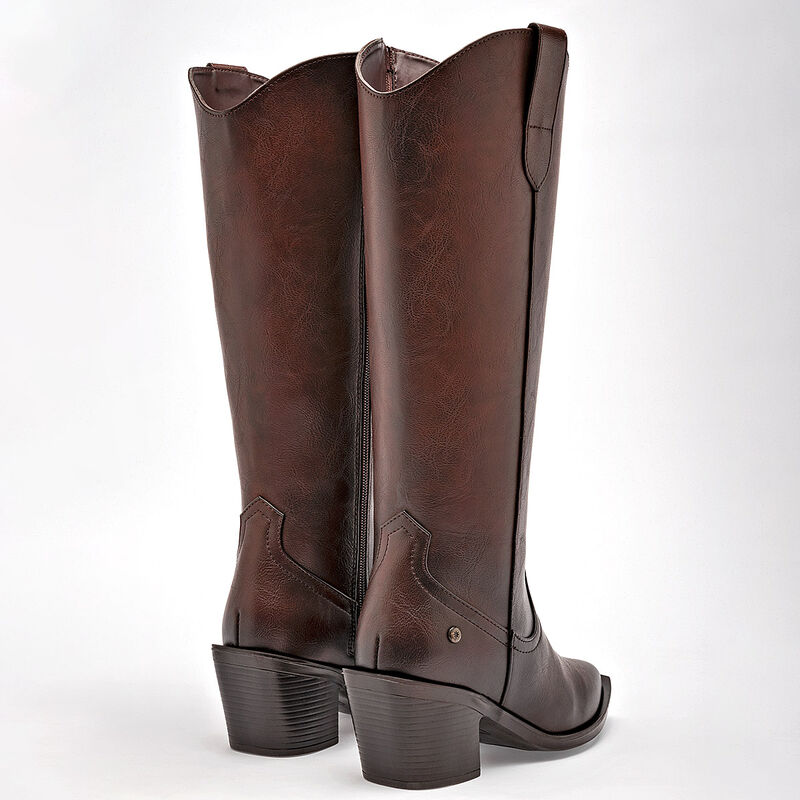 Moramora Bota para mujer caf&eacute; image number null