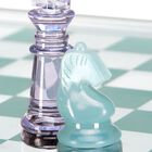 Ajedrez y Damas Inglesas  Tablero de Cristal