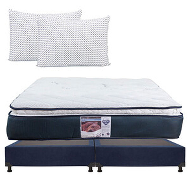 Colchón King Size Spring Air Mónaco+Almohada Di... image number null