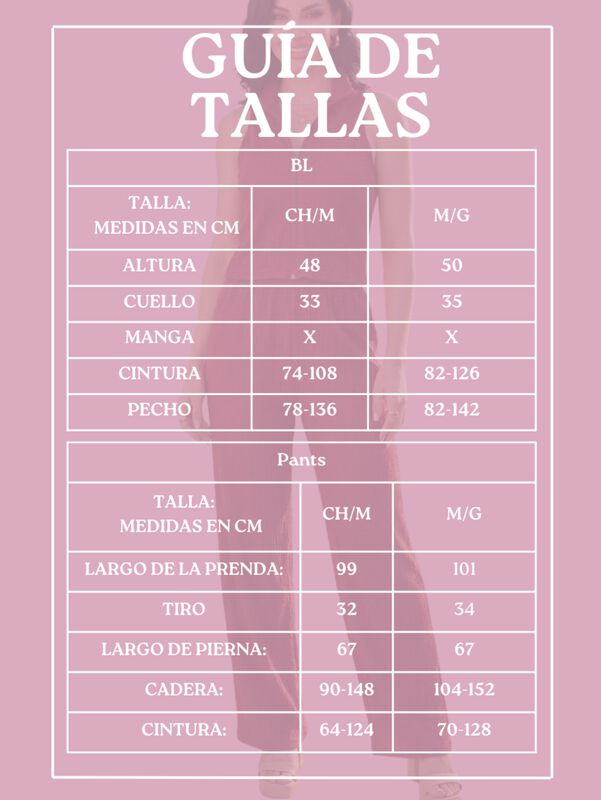 Conjunto Mujer 2 Piezas Tipo Jumpsuit, Blusa Si... image number null