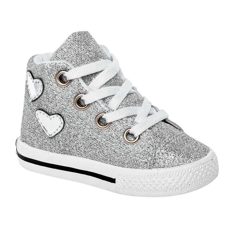 Esmeralda Tenis para beb&eacute; ni&ntilde;a plata image number null