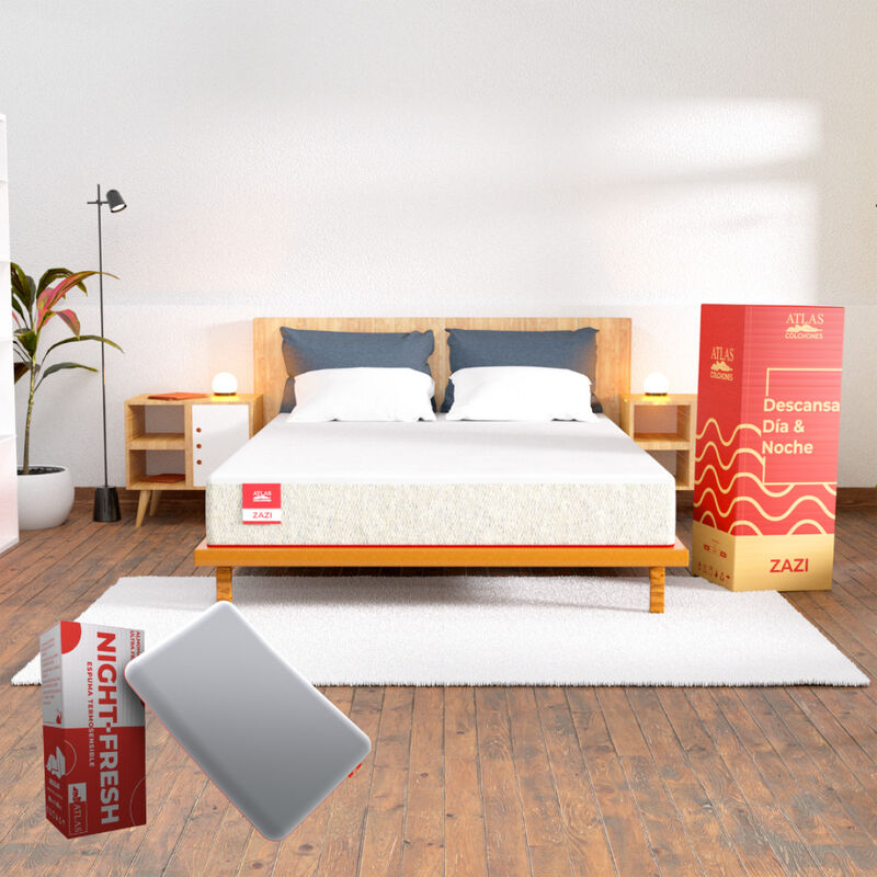 Colch&oacute;n Individual en Caja Zazi m&aacute;s Almohada de... image number null