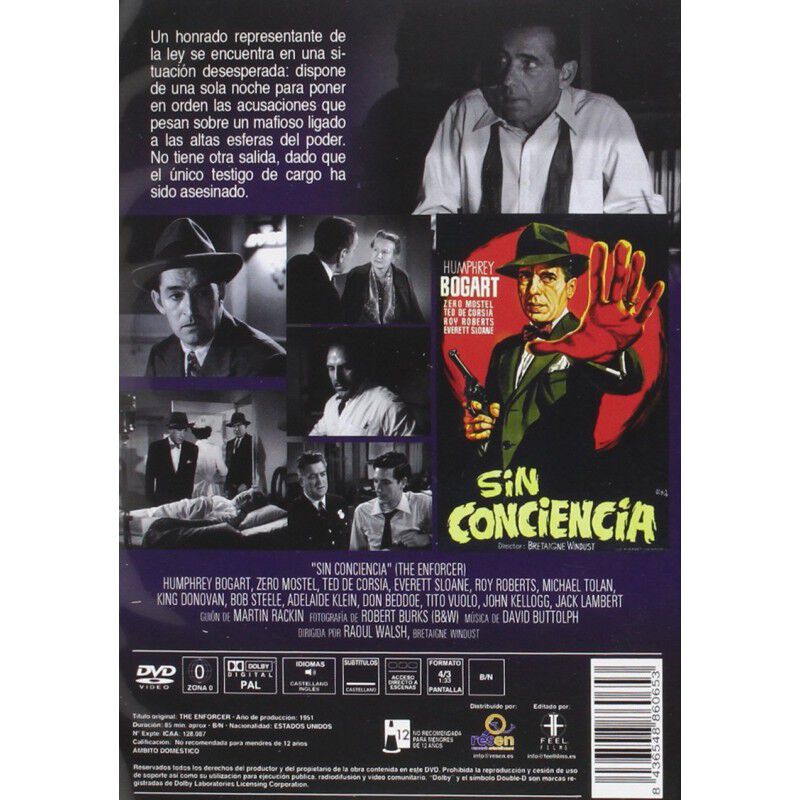 Sin Conciencia [dvd] (1951) El Ejecutor (murder... image number null