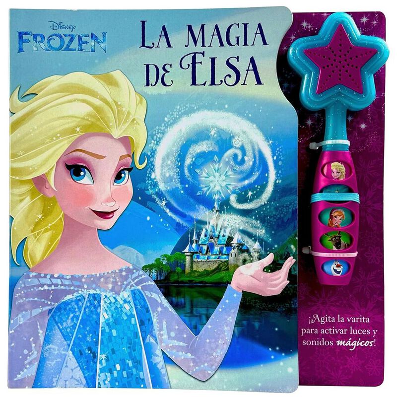 Disney Frozen: La Magia de Elsa - Libro y Varit... image number null