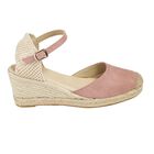 NOESLOMISMO BY DILEMA Alpargatas para Mujer | Sandalias con Cu&ntilde;a Rosa