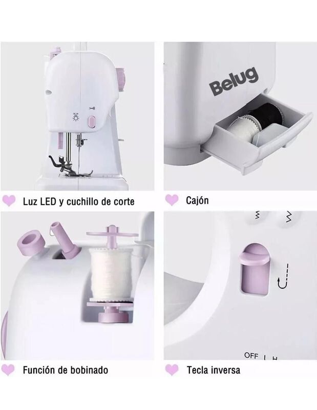 Maquina De Coser Port&aacute;til Casa BIU image number null