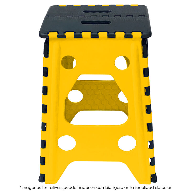 Banco plegable Negro/Amarillo image number null