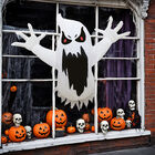 Inflables De Halloween Decoración De La Casa,  en Forma deFantasma saliendo de Ventana 1.20 cm para Patio con Luces LED para Fiestas