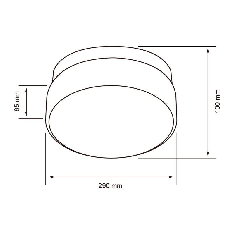 L&aacute;mpara Plaf&oacute;n LED Techo 20 W, Luz Blanca Ajust... image number null