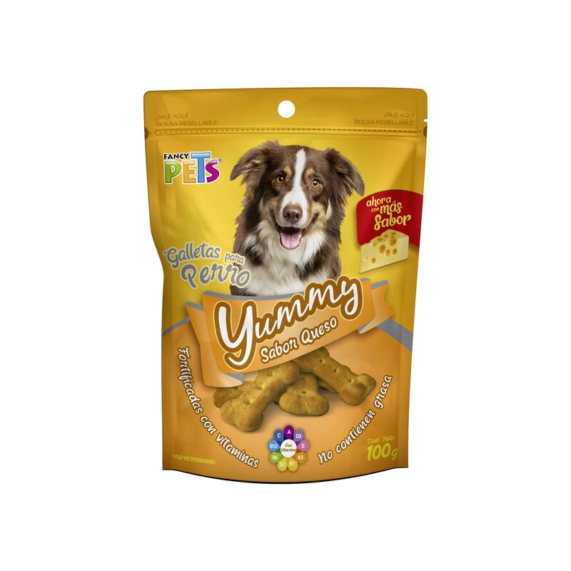 Fancy Pets Yummy Galletas Sabor Queso Para Perr... image number null