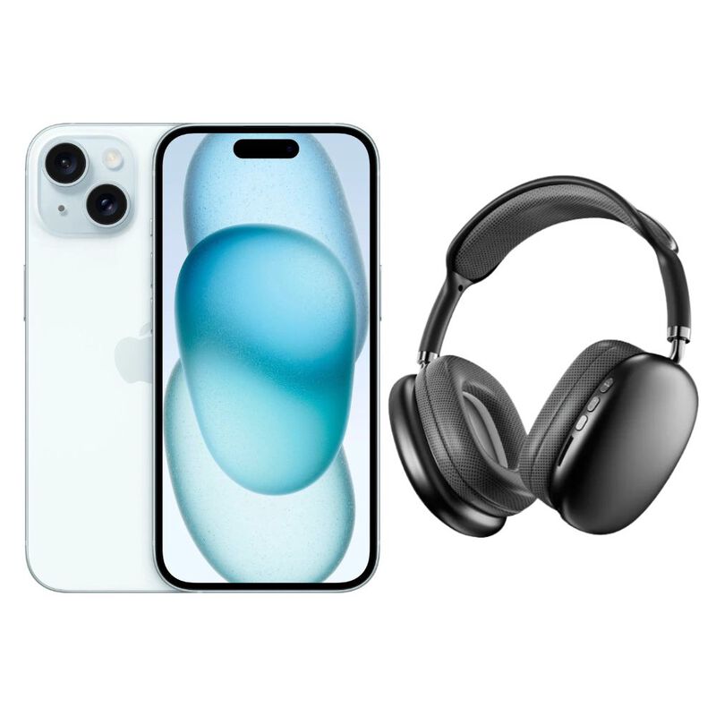 iPhone 15 128GB Azul E-SIM Reacondicionado + Di... image number null