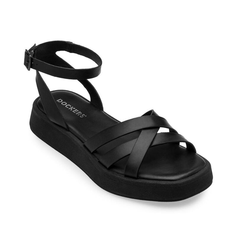 Sandalias Dockers para dama Megan D1125322 negr... image number null