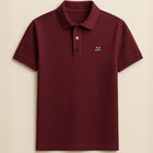 Playera Polo de Algod&oacute;n Manga Corta Casual para Hombre Bark