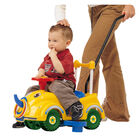 Carrito Montable Elefante Con Bastón Amarillo 5528