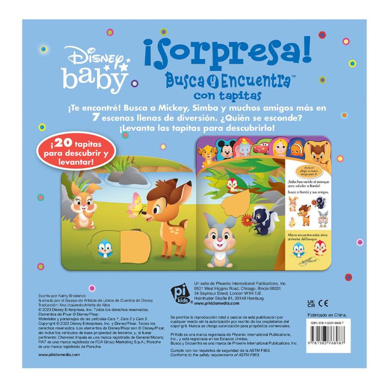 Disney Baby: &iexcl;Sorpresa! Busca y Encuentra con t... image number null