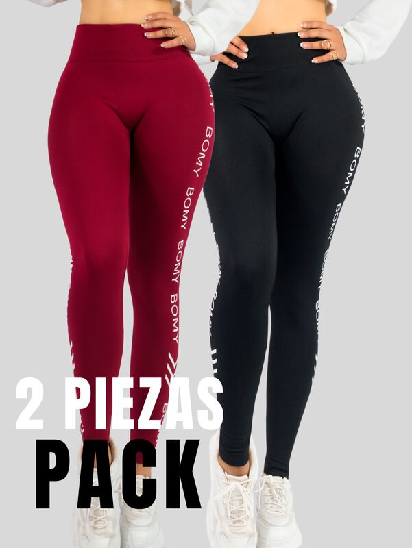 Set 2 Leggings Mujer Mayones LIC-0189-PX2 Varie... image number null