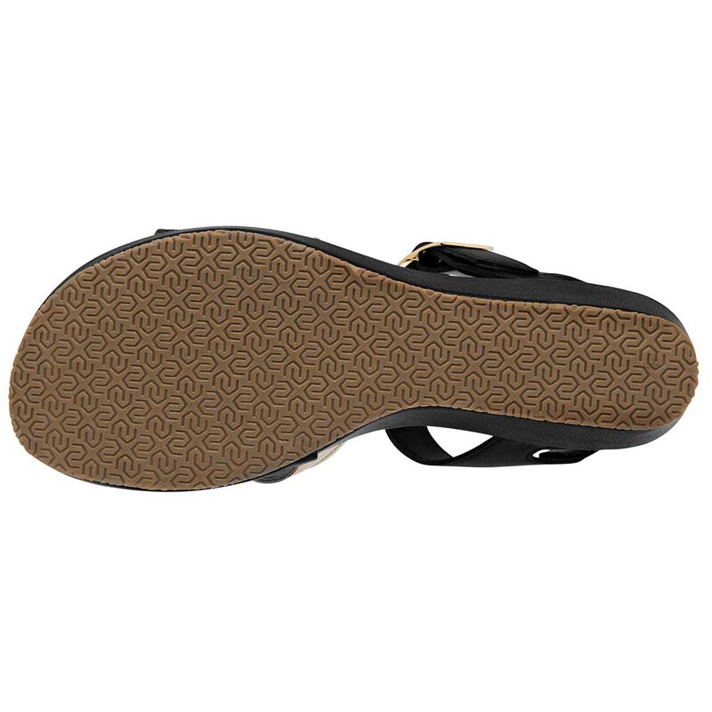 Diexca Sandalia para mujer negro dorado image number null