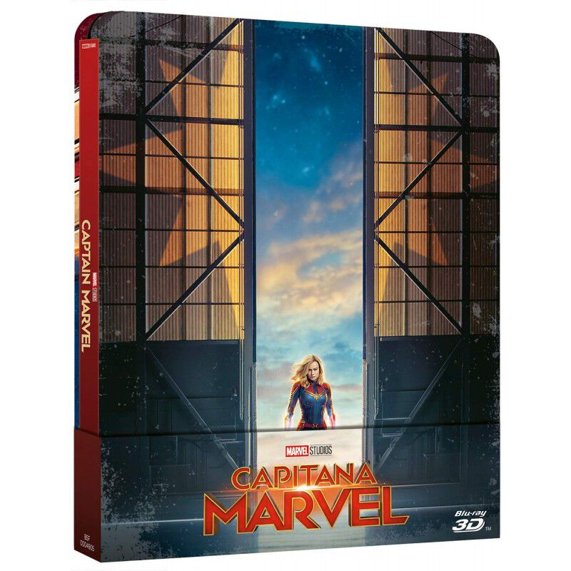 Capitana Marvel Edici&oacute;n Met&aacute;lica [blu-ray] image number null