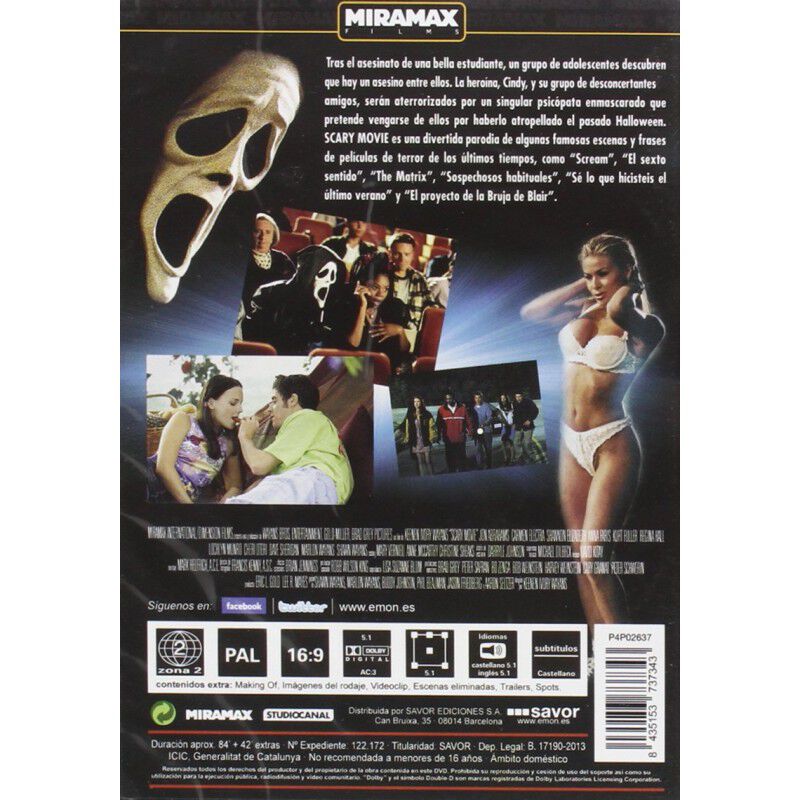 Scary Movie [DVD] (2000) image number null