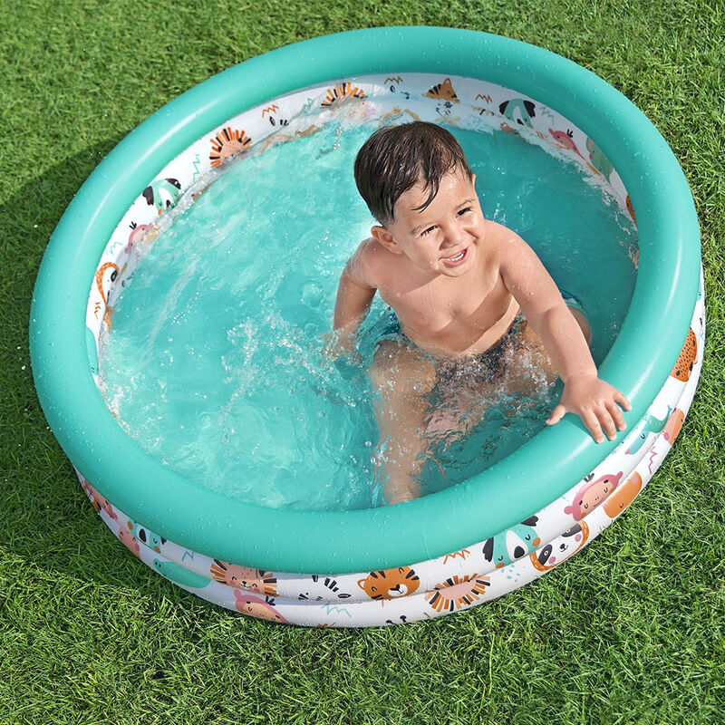 Alberca Inflable Infantil Bestway Dise&ntilde;o Safari... image number null