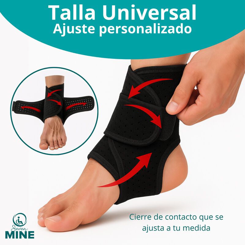 Tobillera Compresi&oacute;n Doble Capa 360&deg; | Soporte ... image number null