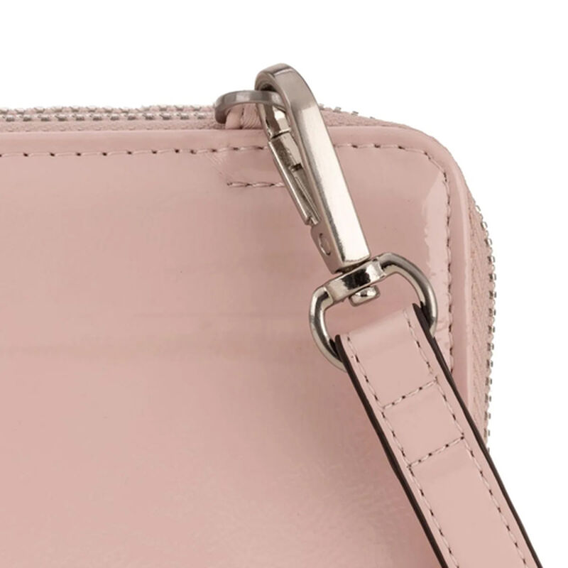Billetera Cloe Cierre Doble Grande Color Rosa O... image number null