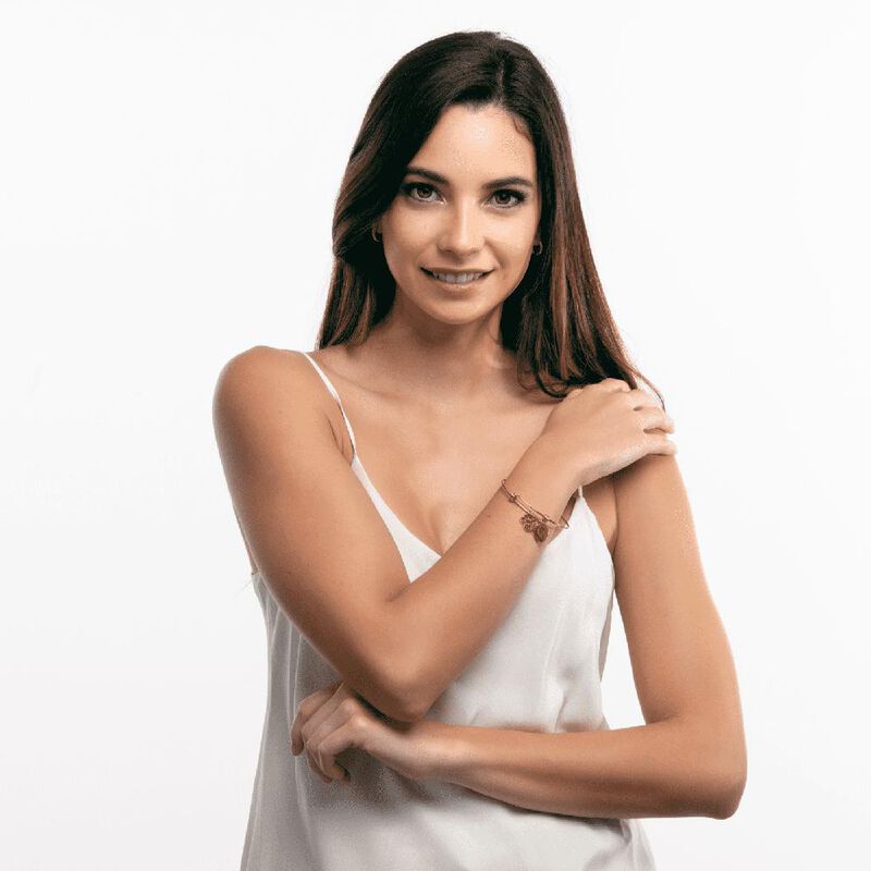 Pulsera Acero Inoxidable, Huella Gato Perro Cor... image number null