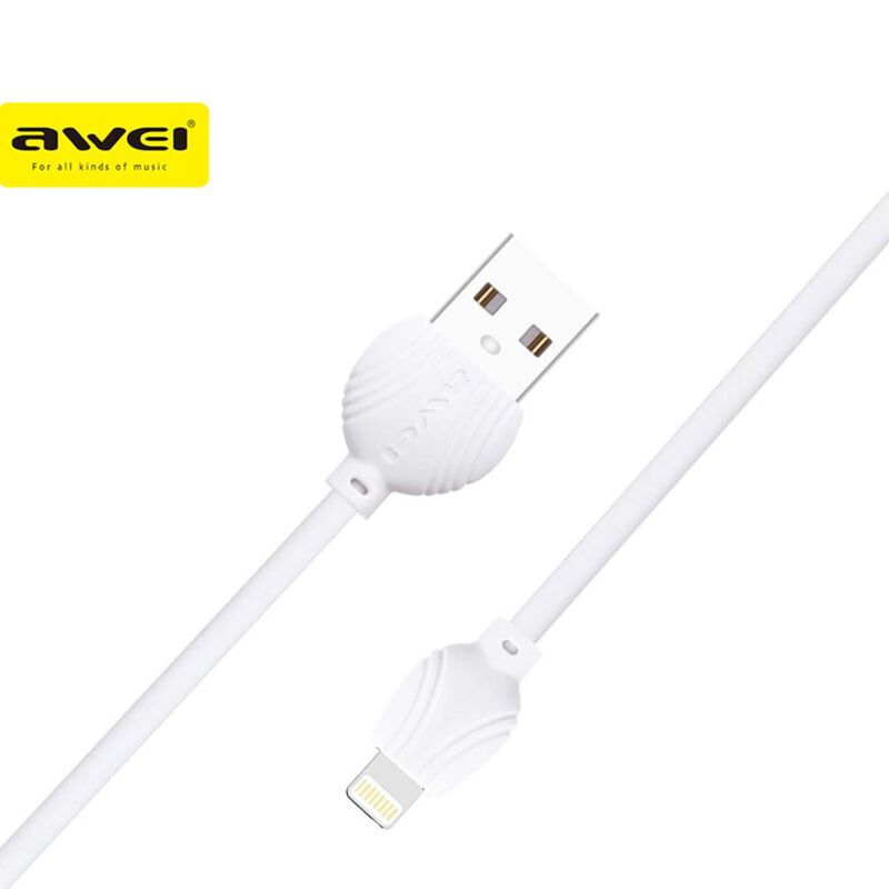 Awei Cl-61l Cable De Carga (blanco) (2000mm) image number null