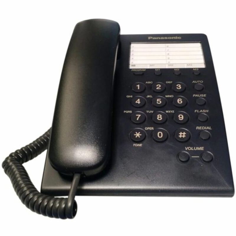 Tel&eacute;fono B&aacute;sico Al&aacute;mbrico Panasonic KX-TS550MEB... image number null