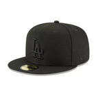 New Era Gorra Los Angeles Dogers Black MLB 59fifty Visera Plana Talla 7 1/4