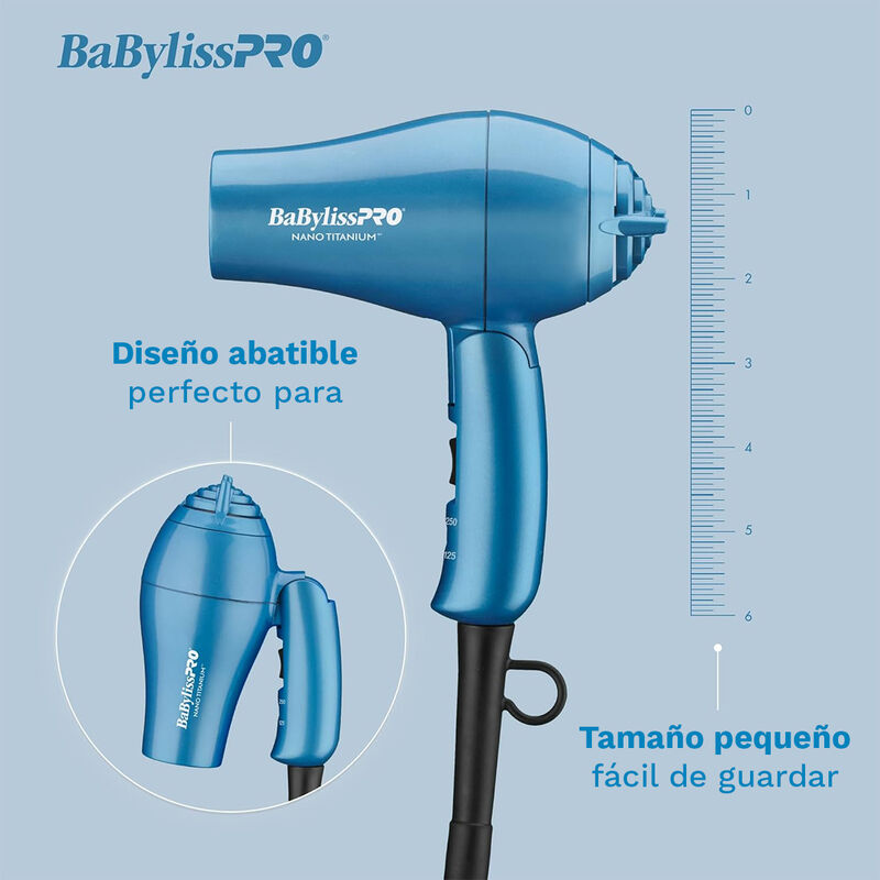Babylisspro Nano Titanium: Secador 2000w + Trav... image number null