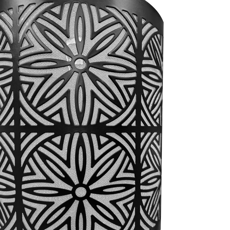 L&aacute;mpara Colgante MIL LUCES KINER 046 Negro Mate... image number null