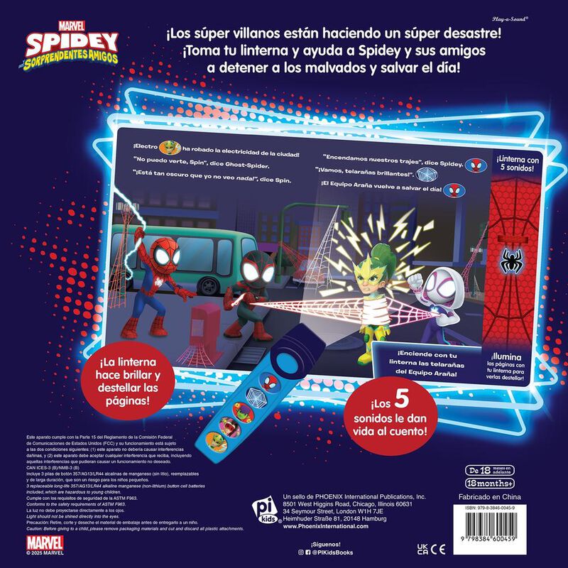 Libro Linterna &iexcl;Brilla Spidey Brilla! Spidey y ... image number null