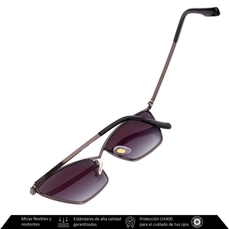 Lentes De Sol Xolek 130 Met&aacute;lico Moda Uv400 image number null