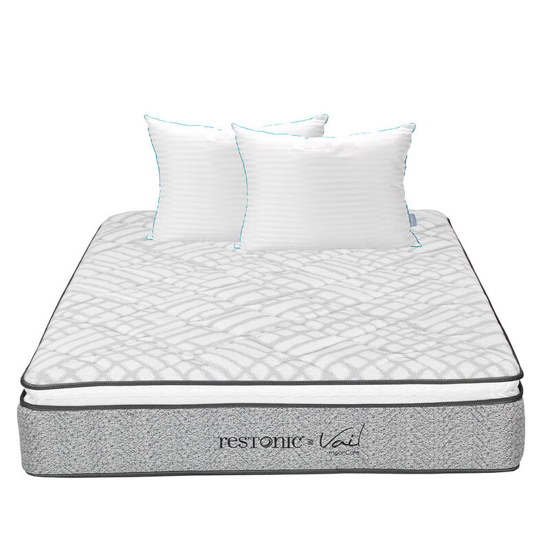 Colch&oacute;n King Size Vail + Almohadas Royal Twin image number null