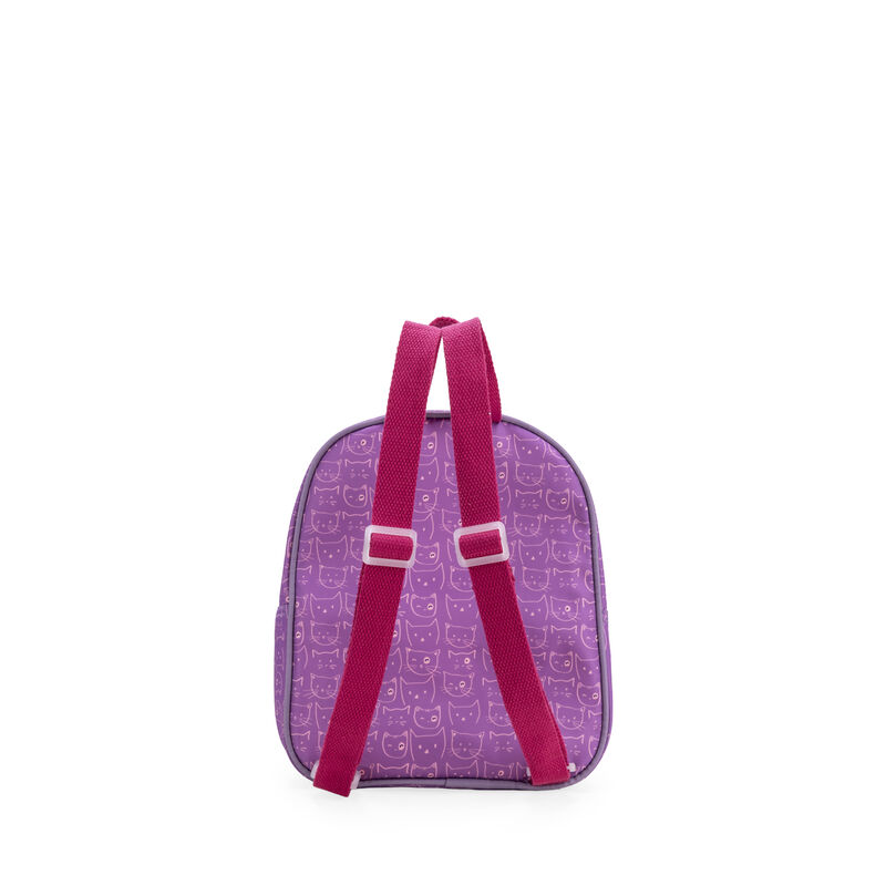 Mochila Mediana Para Ni&ntilde;a Estampado Gatos Color... image number null