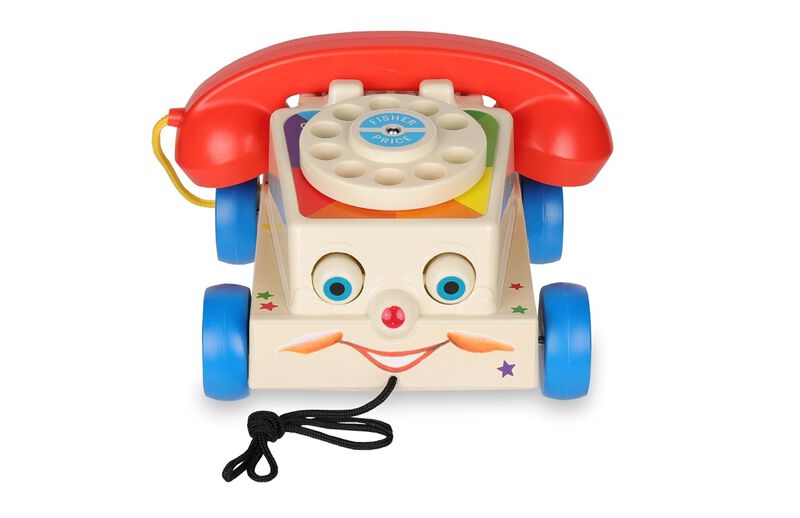 Tel&eacute;fono Con Chat Retro Toy Fisher Price Classi... image number null
