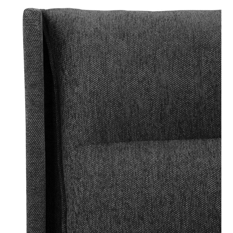 Cabecera Queen Size Dicasa Becca Gris Carb&oacute;n image number null