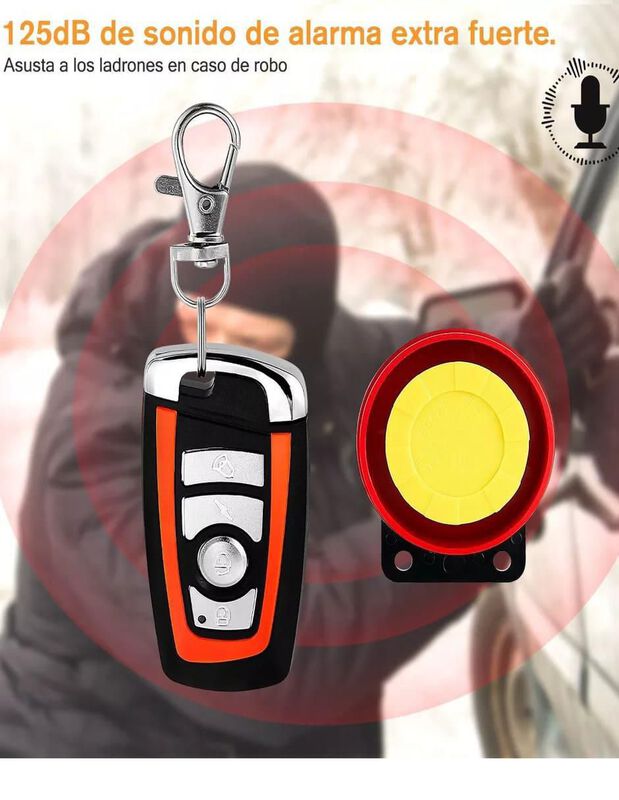 Set alarmas de moto Casa BIU image number null